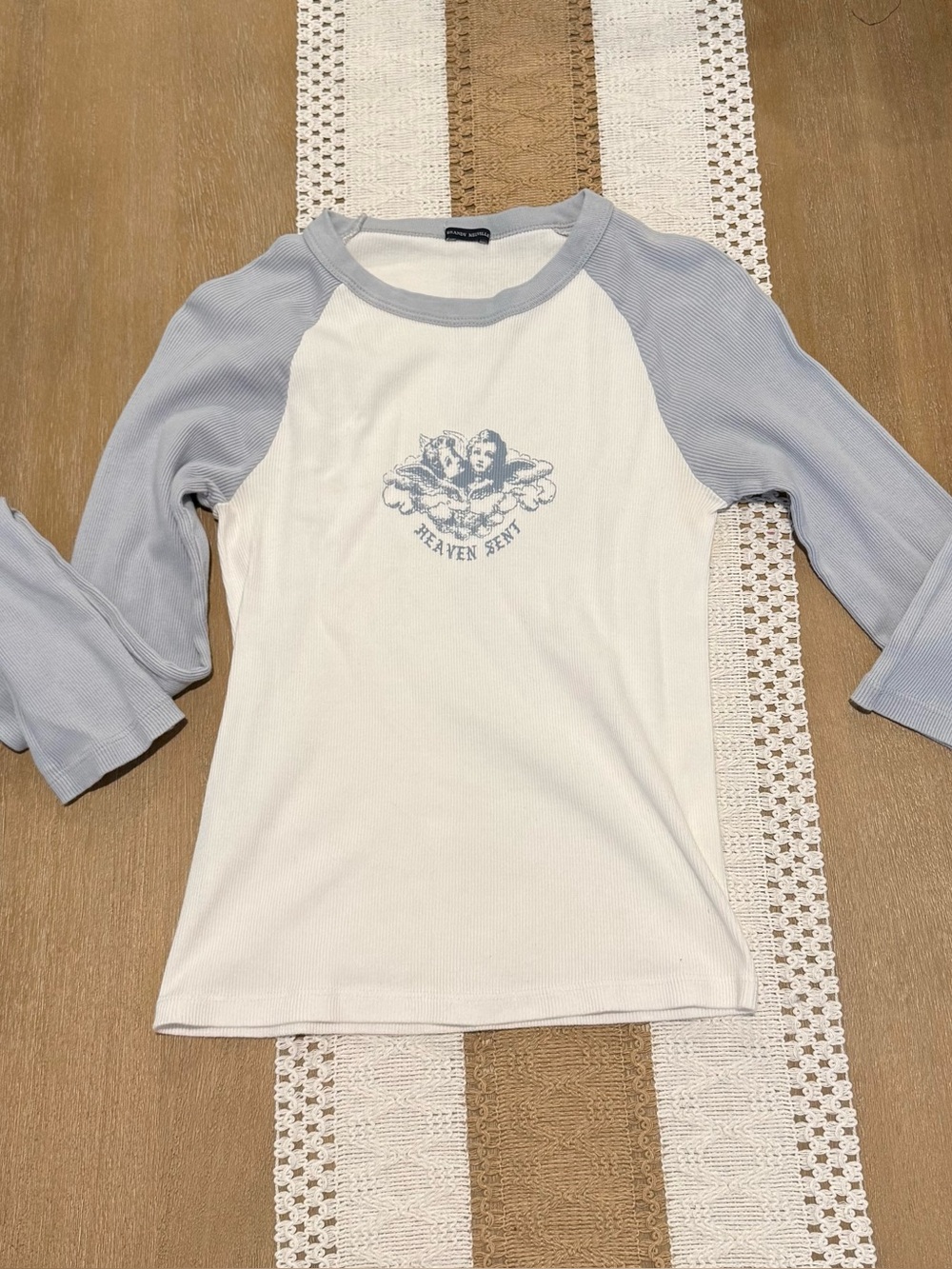 Brandy Melville Heaven Sent Long Sleeve